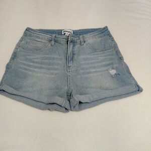 Abound. Light Blue Denim Women's Shorts.